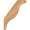 Ekena Millwork 3 1/2"W x 12"D x 16"H Funston Smooth Knee Brace, Western Red Cedar BRC04X12X16FST00SWR - alternate 3